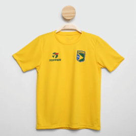 Camisa Topper Seleção Brasil Infanto-Juvenil Masculina