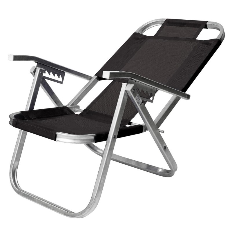 Cadeira de Praia 5 Posições Alumínio Ipanema Botafogo 690