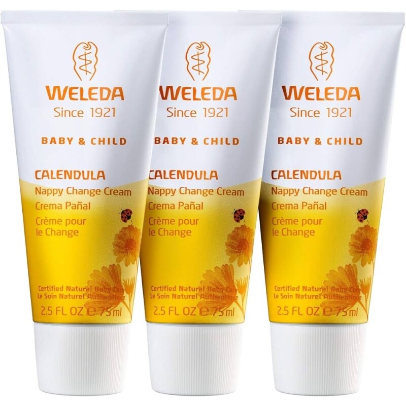 Kit Weleda Baby Calêndula - Cremes para Assaduras 3x75ml