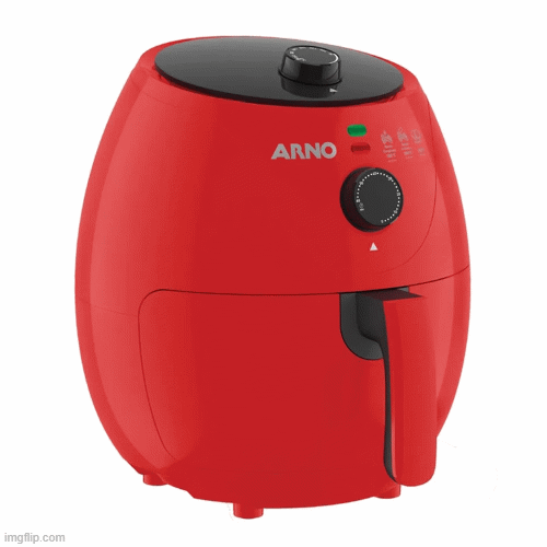 Fritadeira Air Fryer 3.2L Arno Easy Fry Vermelha 127V