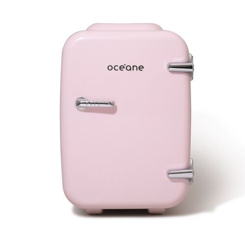 Mini Geladeira Rosa Skincare Fridge Océane 4l