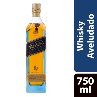 Whisky Escocês Blended Blue Label Johnnie Walker Garrafa 750ml