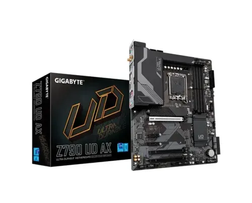 Placa Mãe Gigabyte Z790 UD AX, Intel LGA 1700, ATX, DDR5, Wi-Fi, Bluetooth - Z790 UD AX&8203