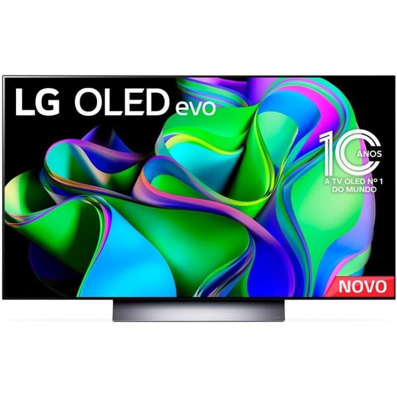 Smart TV 65" 4K LG OLED65C3PSA evo 120Hz G-Sync FreeSync Bluetooth ThinQ AI Alexa Google 4HDMI