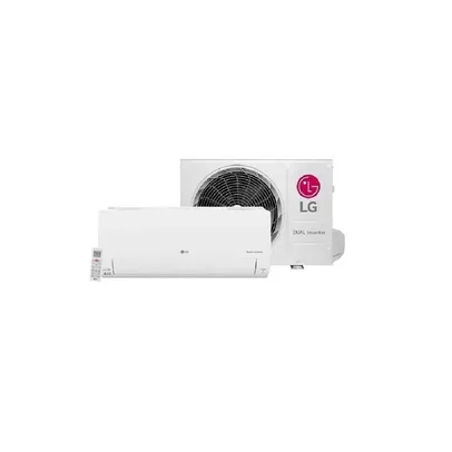 Ar Condicionado Split Hi Wall R32 LG Dual Inverter Voice +IA 9000 BTU/h Frio S3-Q09AA31A 220 Volts