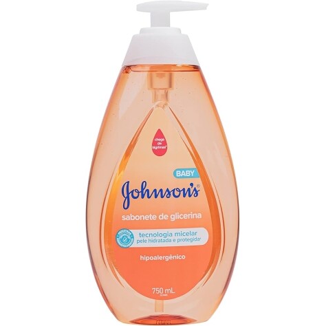 Sabonete Líquido Johnson's Baby Glicerina Da Cabeça Aos Pés 750ml