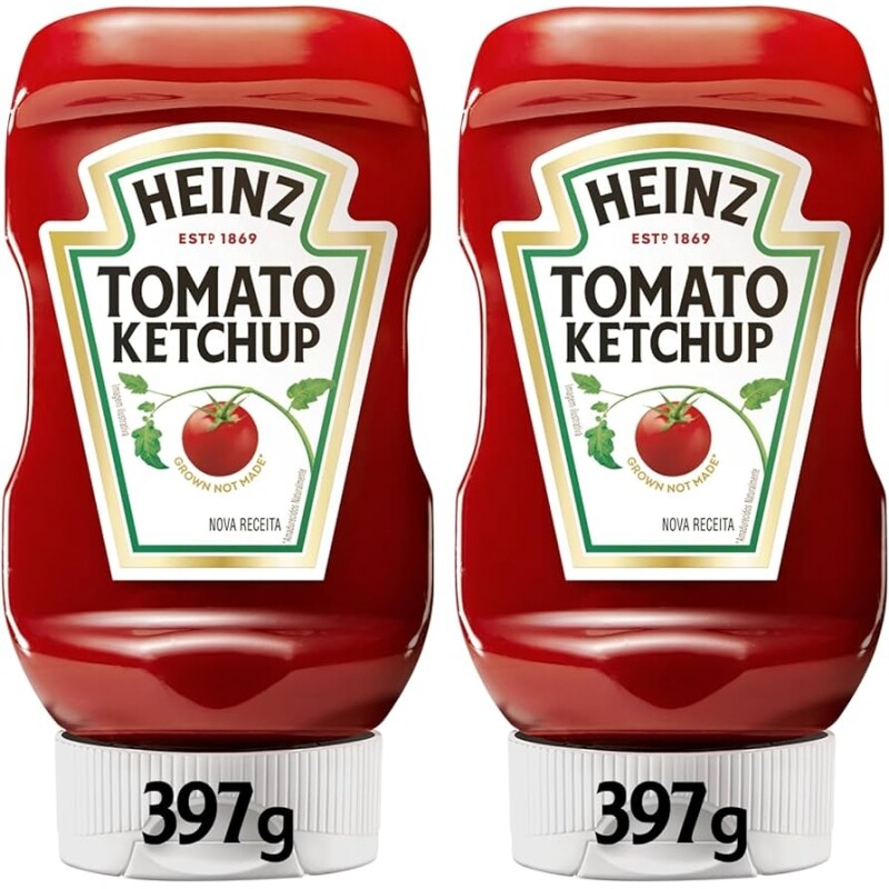 Heinz Pack Ketchup Tradicional 397G - 2 unidades