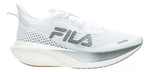 Tênis Fila Racer Carbon 2 Masculino Branco E Cinza