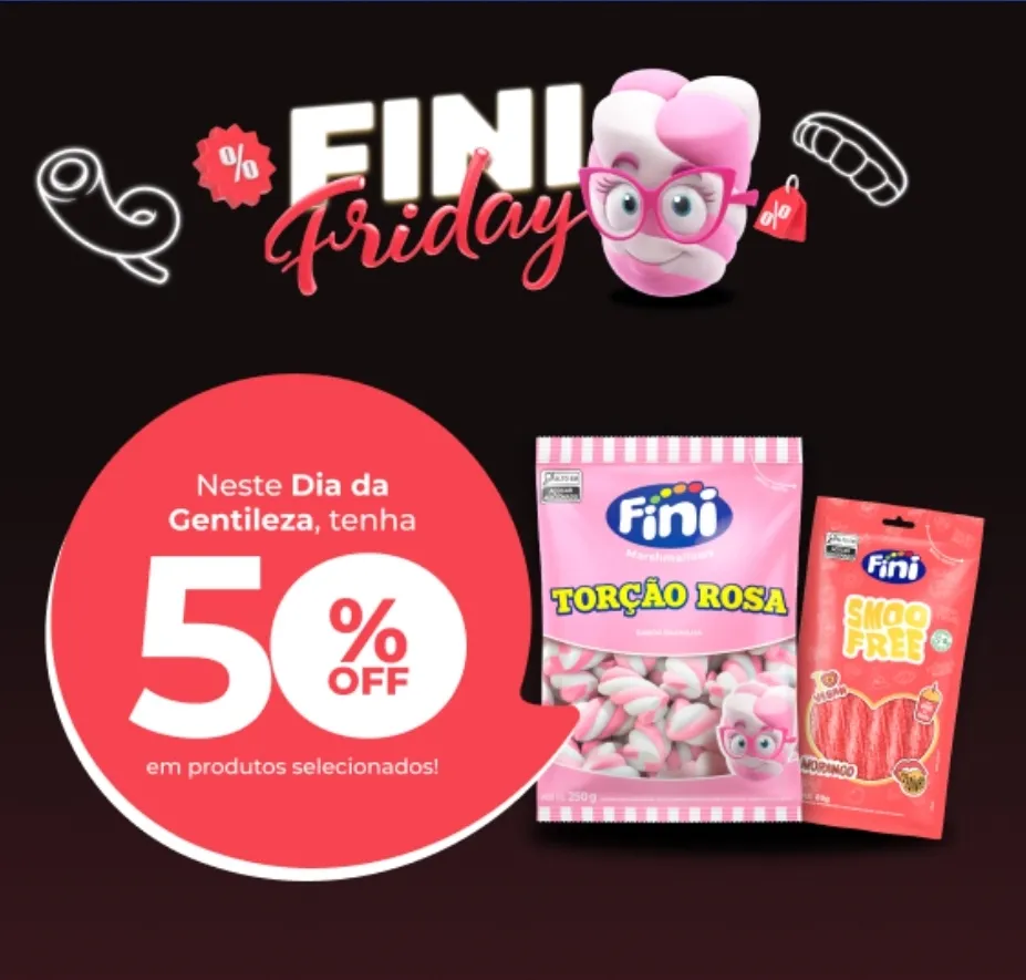 Seleção Finis - 50%Off em Produtos Selecionados