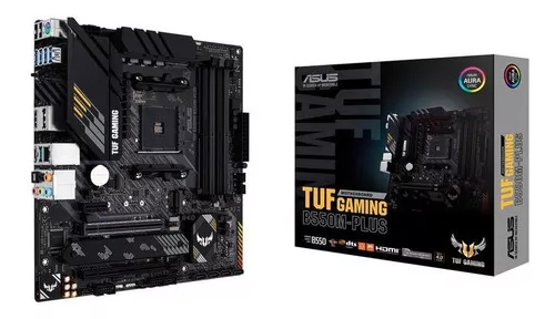 Placa Mãe Asus Tuf Gaming B550m Plus Amd Am4 Matx Ddr4