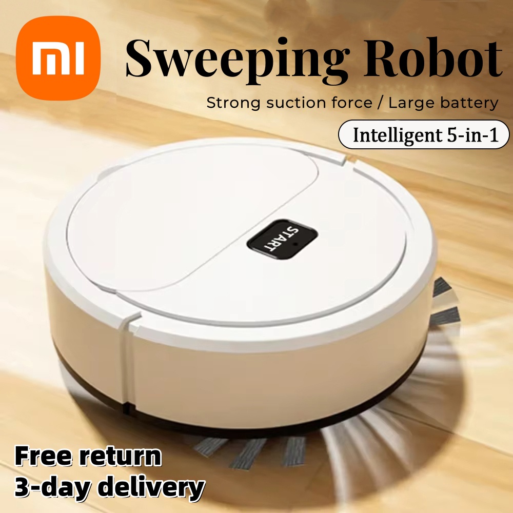 Xiaomi-Robô Varrição Inteligente Mini Aspirador Silencioso Escova Mop Sweep Máquina de Limpeza