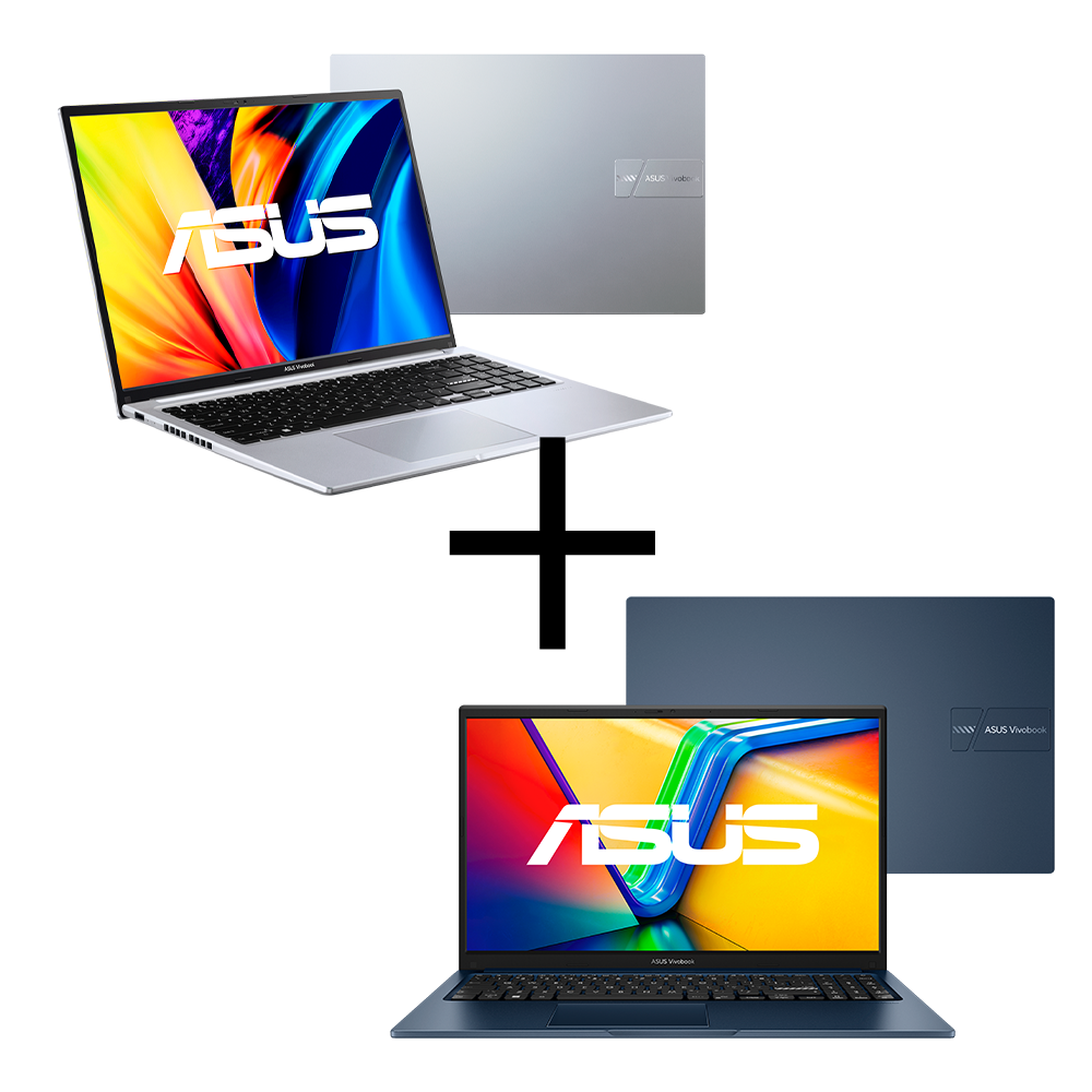 Notebook ASUS Core i7 VivoBook 16 X1605ZA-MB310 + Notebook ASUS Core i5 Vivobook 15 X1504ZA-NJ1217