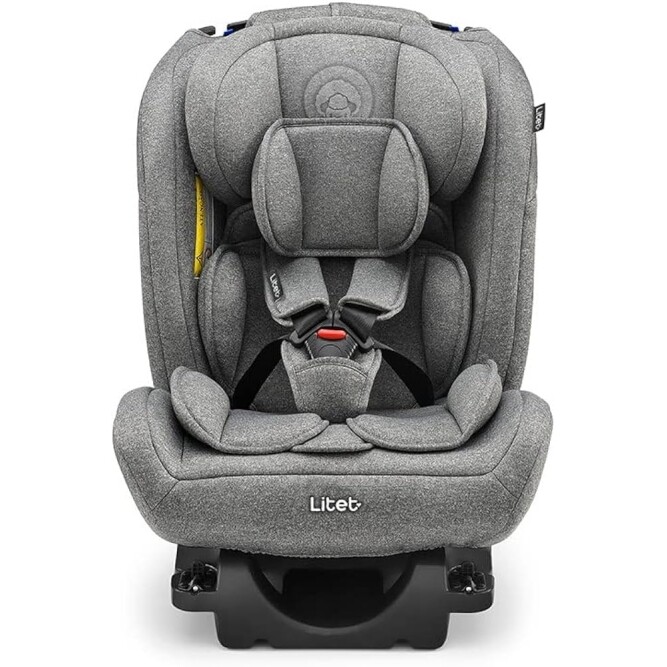 Cadeira Para Auto 0-36 Kg Isofix Litet All Stages Fix 2.0 Cinza - BB451