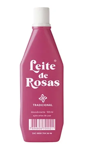 Leite de Rosas Tradicional 100ml