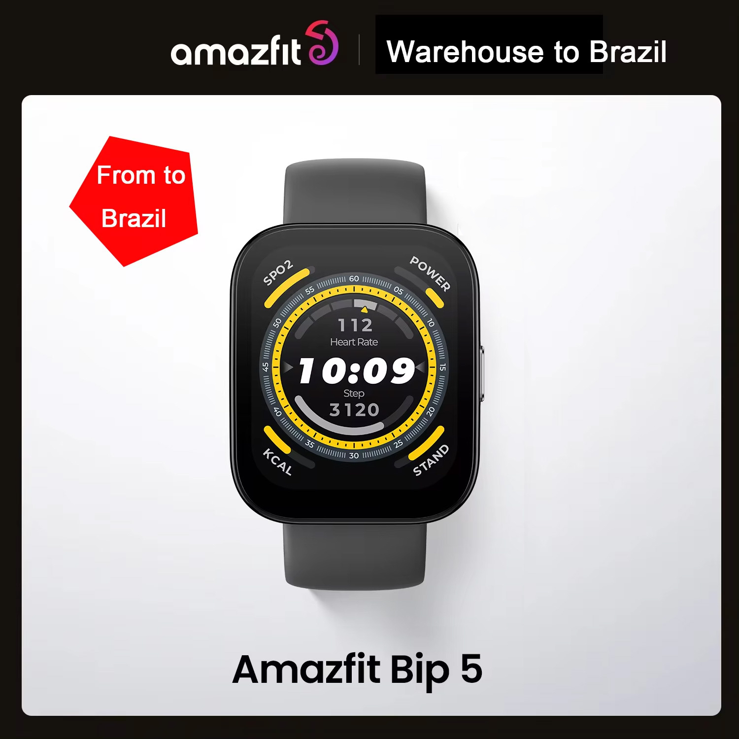 Smartwatch Amazfit Bip 5 GPS 46mm Alexa