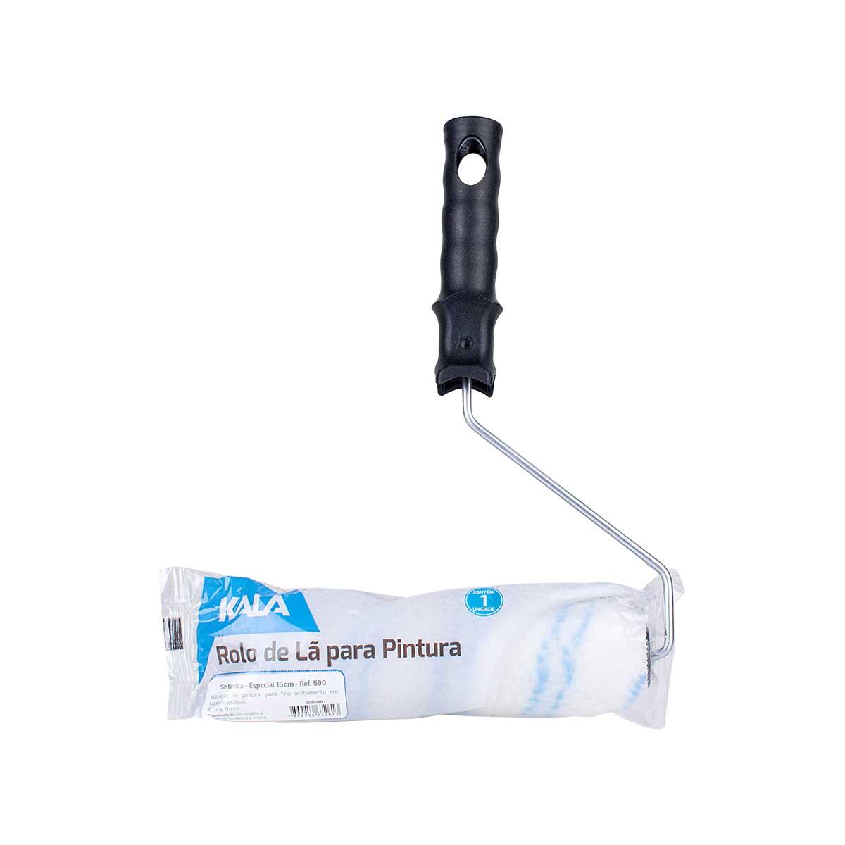 Rolo Para Pintura Lã Sintética Especial 15Cm Kala
