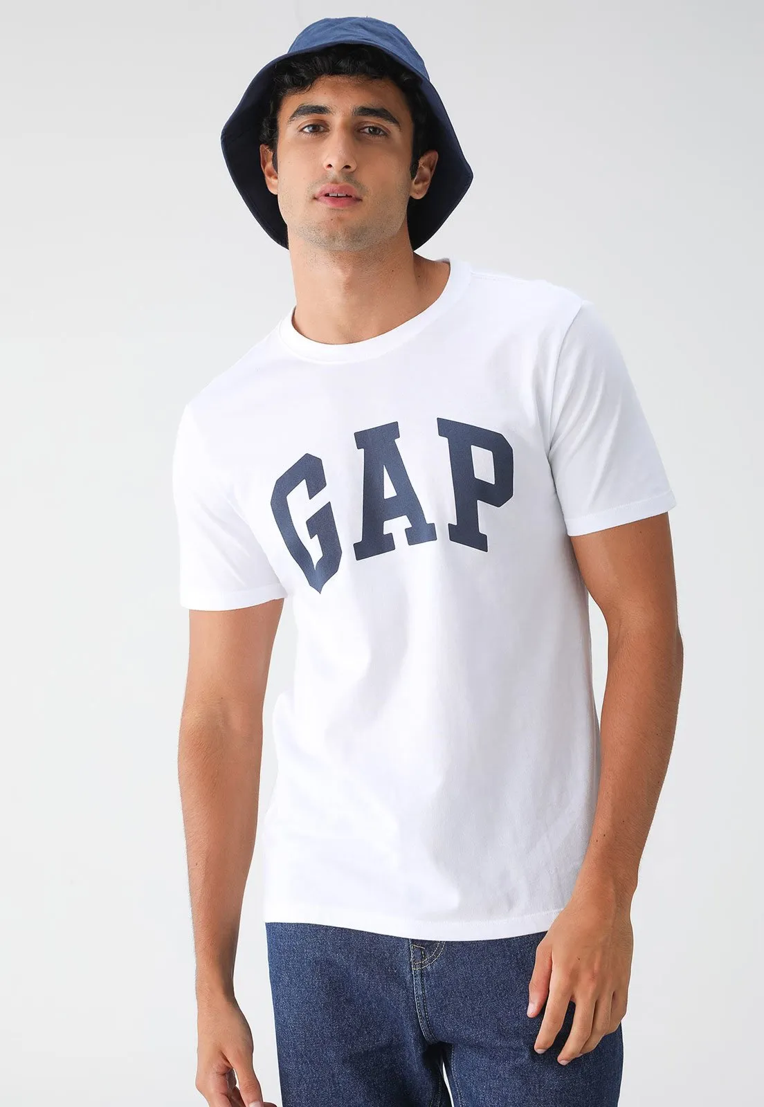 Camiseta GAP Logo Branca