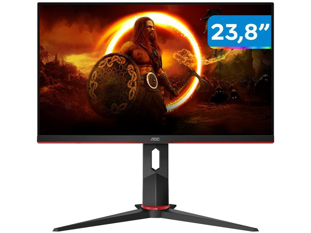 Monitor Gamer AOC 24'' 165hz 1ms 24G2S/BK - Magalu