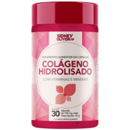Colágeno Hidrolisado + Vitaminas e Minerais 30 cápsulas a