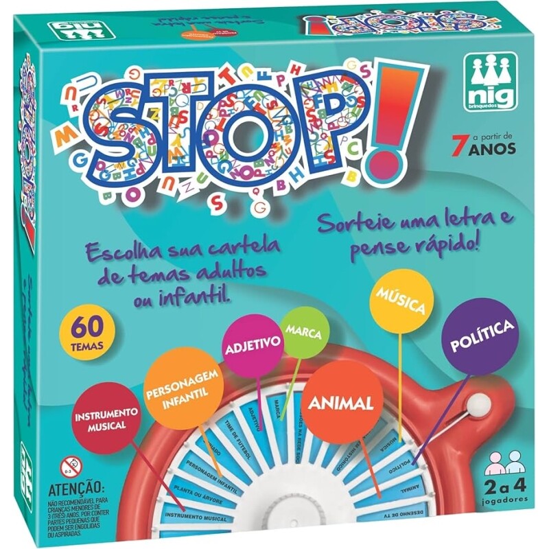 Jogo Stop Nig 60 Temas