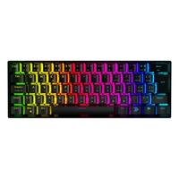 [Com Cashback R$116] Teclado Mecânico Gamer KBM! GAMING TG600, Preto, 60% e ABNT2, RGB, Switch Gateron Red - KGTG600PTVR