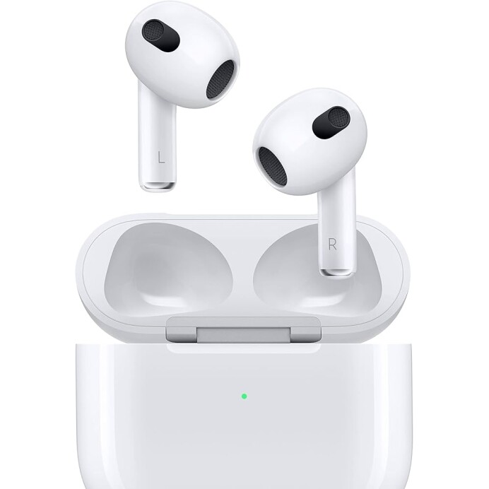 Apple AirPods (3ª geração) com estojo de recarga Lightning