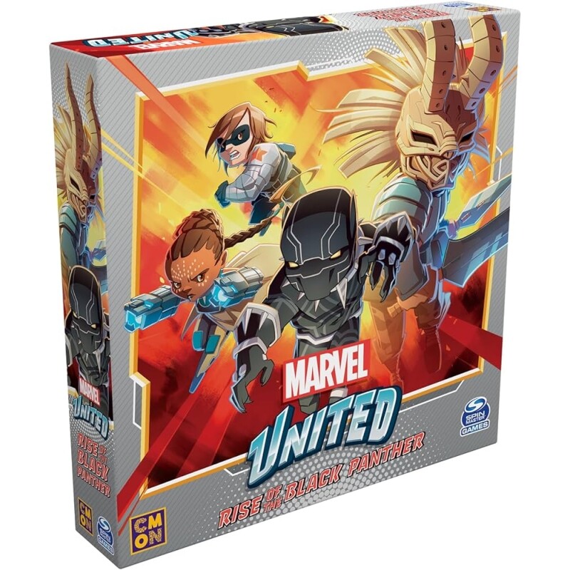 Brinquedo Marvel United: Rise of the Black Panther (Expansão) - Galápagos