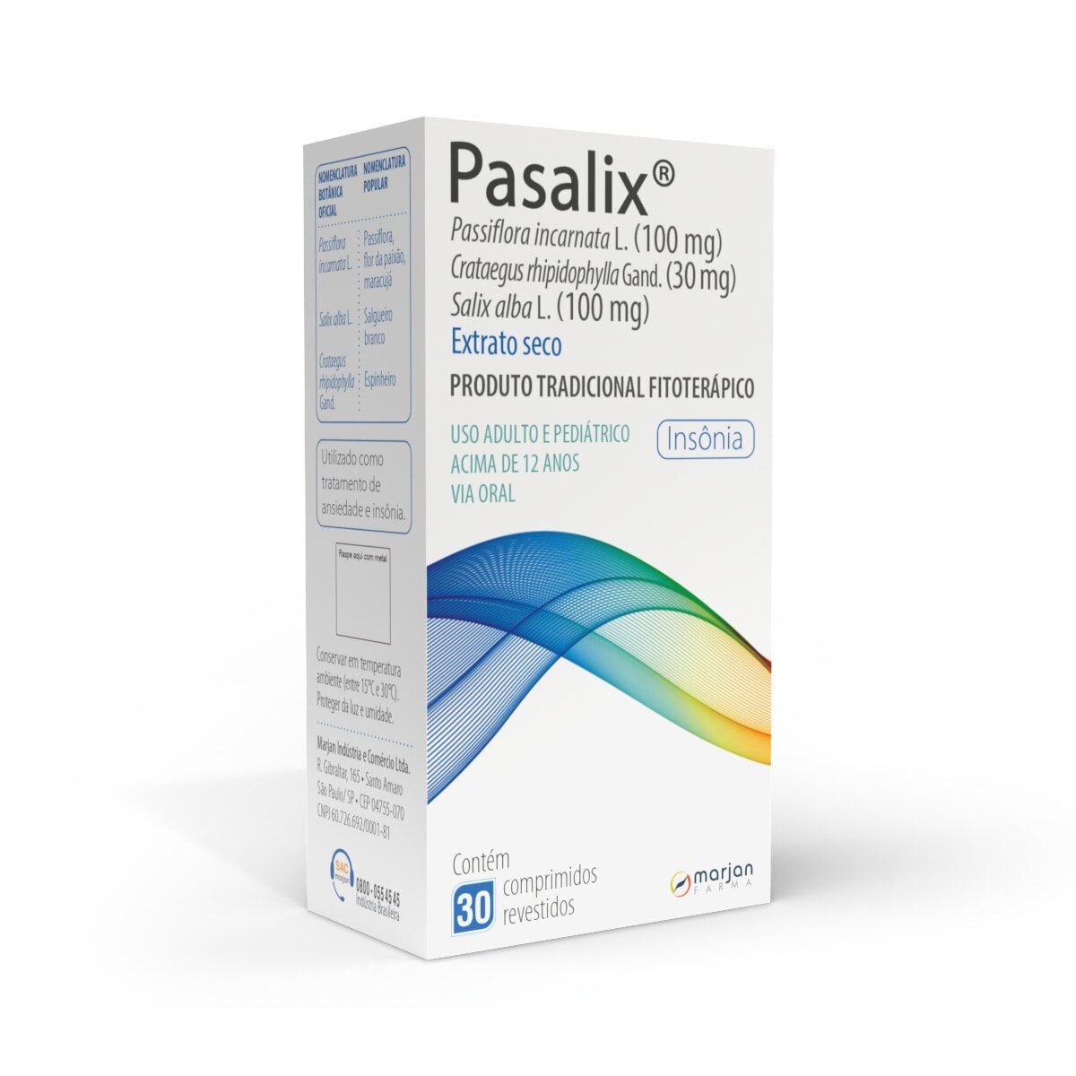 Pasalix 30 Comprimidos Revestidos