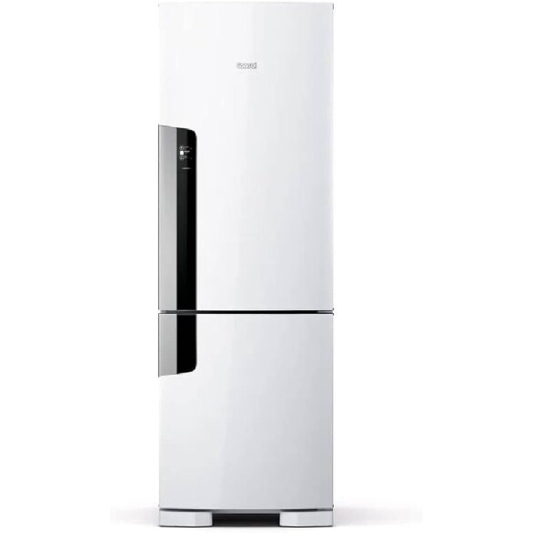 Geladeira Consul Frost Free Duplex 397 litros Branca com freezer embaixo - CRE44BB 110V