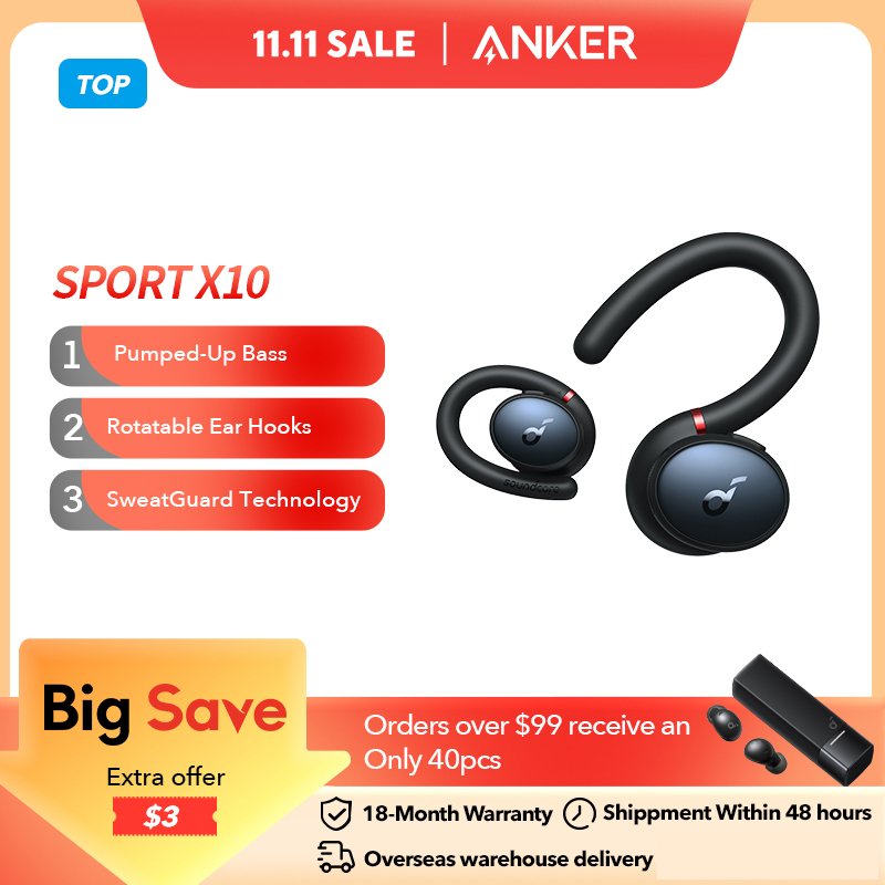 Fone de Ouvido Anker Soundcore Sport X10 Bluetooth 5.2