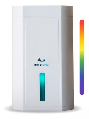 Desumidificador Ar Antimofo Elétrico com Led 950ml - Relaxmedic