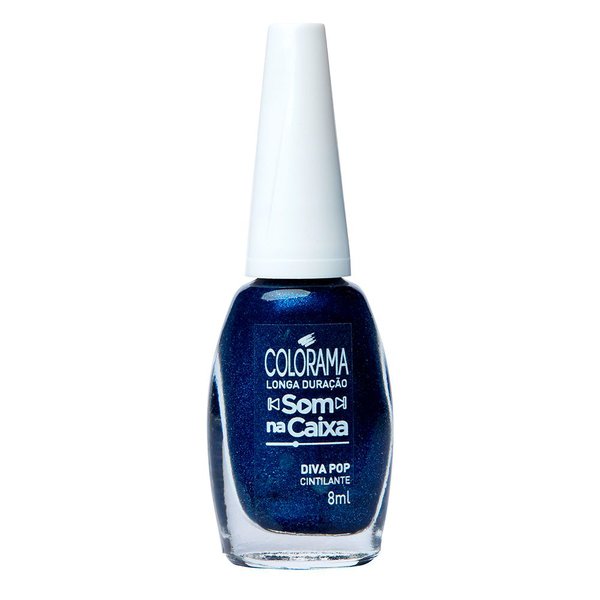 Esmalte Colorama Som na Caixa Cintilante Diva Pop 8ml