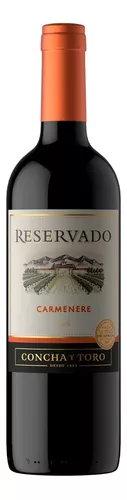 Vinho Tinto Chileno Concha y Toro Carmenere reservado 750ml