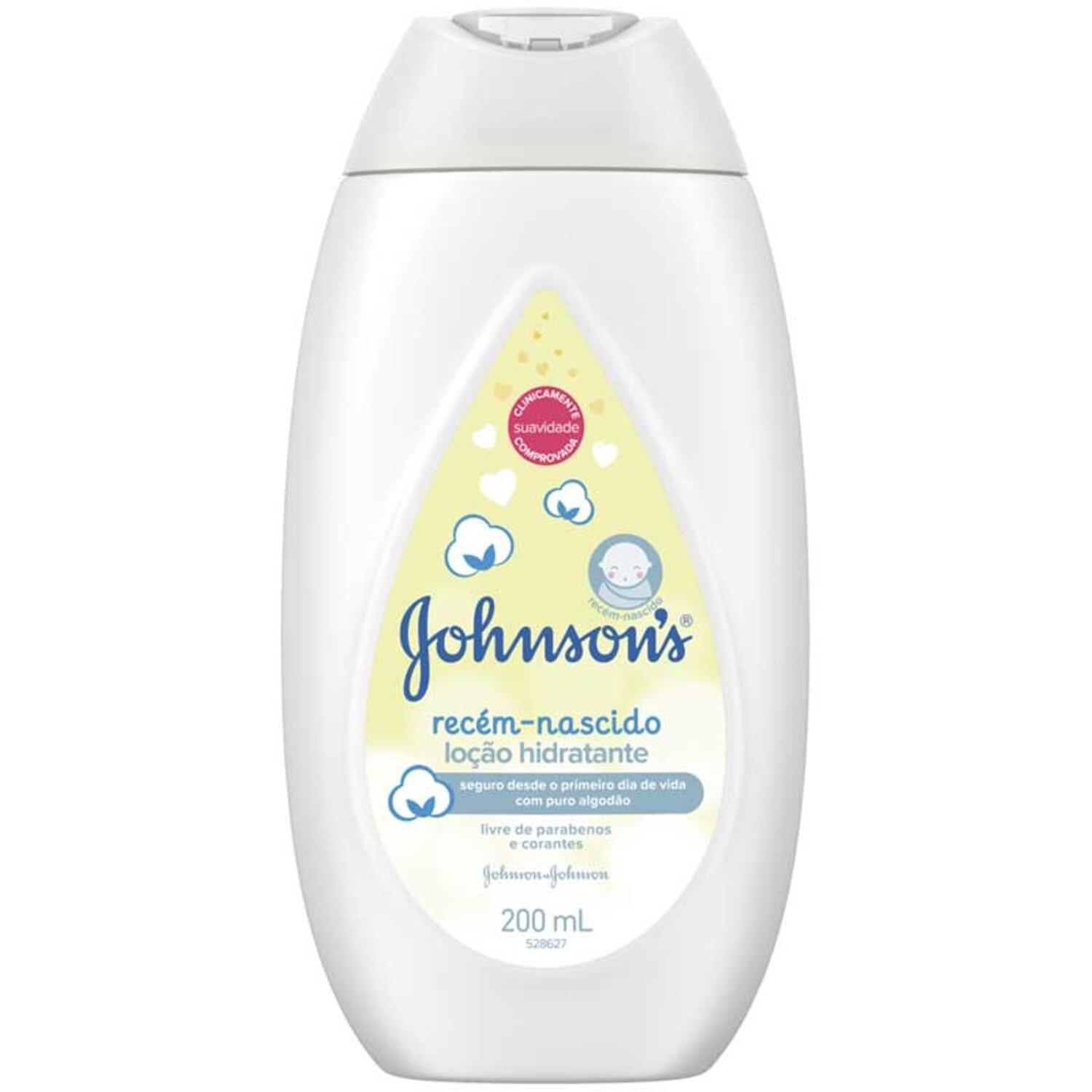 Locao Hidratante Johnson's Baby Recem Nascido 200ml