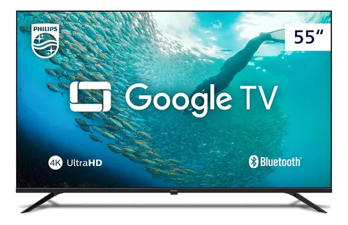 Smart Tv Philips 55'' 4k 55pug7019 Google Tv Comando De Voz