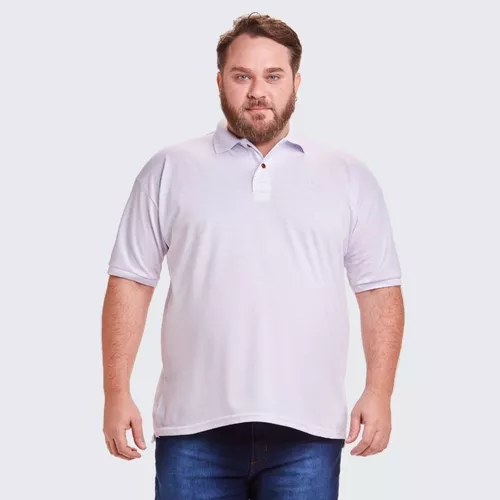 Camisa Polo Plus Size Piquet