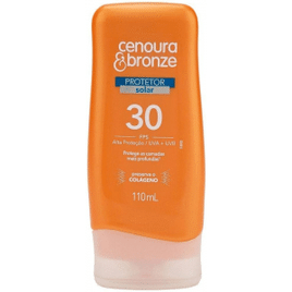 Protetor Solar Cenoura e Bronze Fps 30 110ml