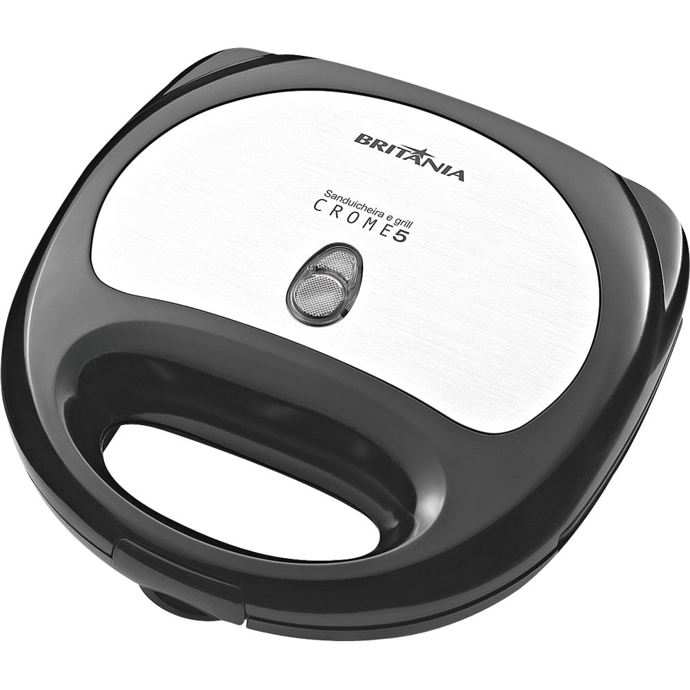 Sanduicheira Grill Britânia Crome 5