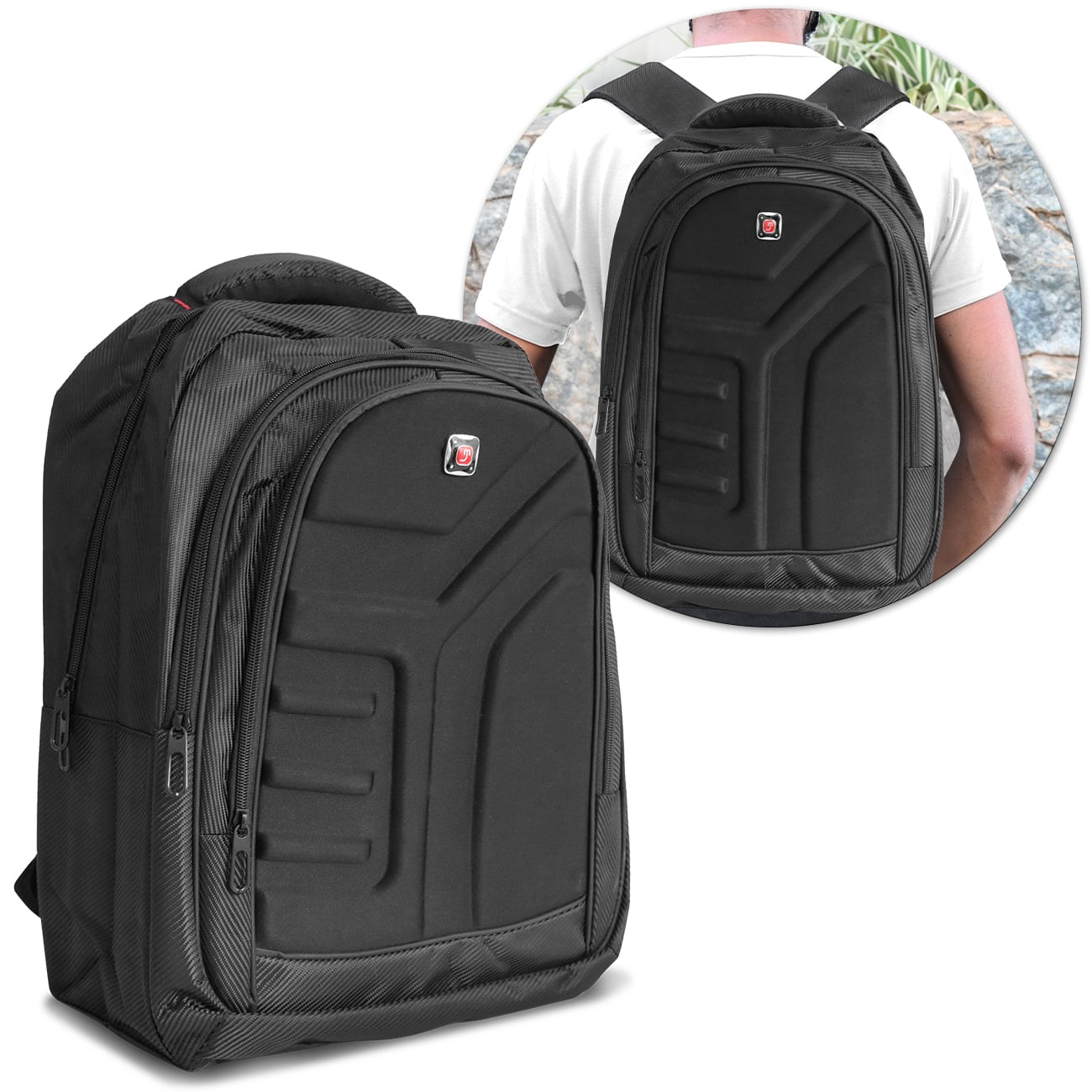 Mochila Executiva Reforçada para Notebook