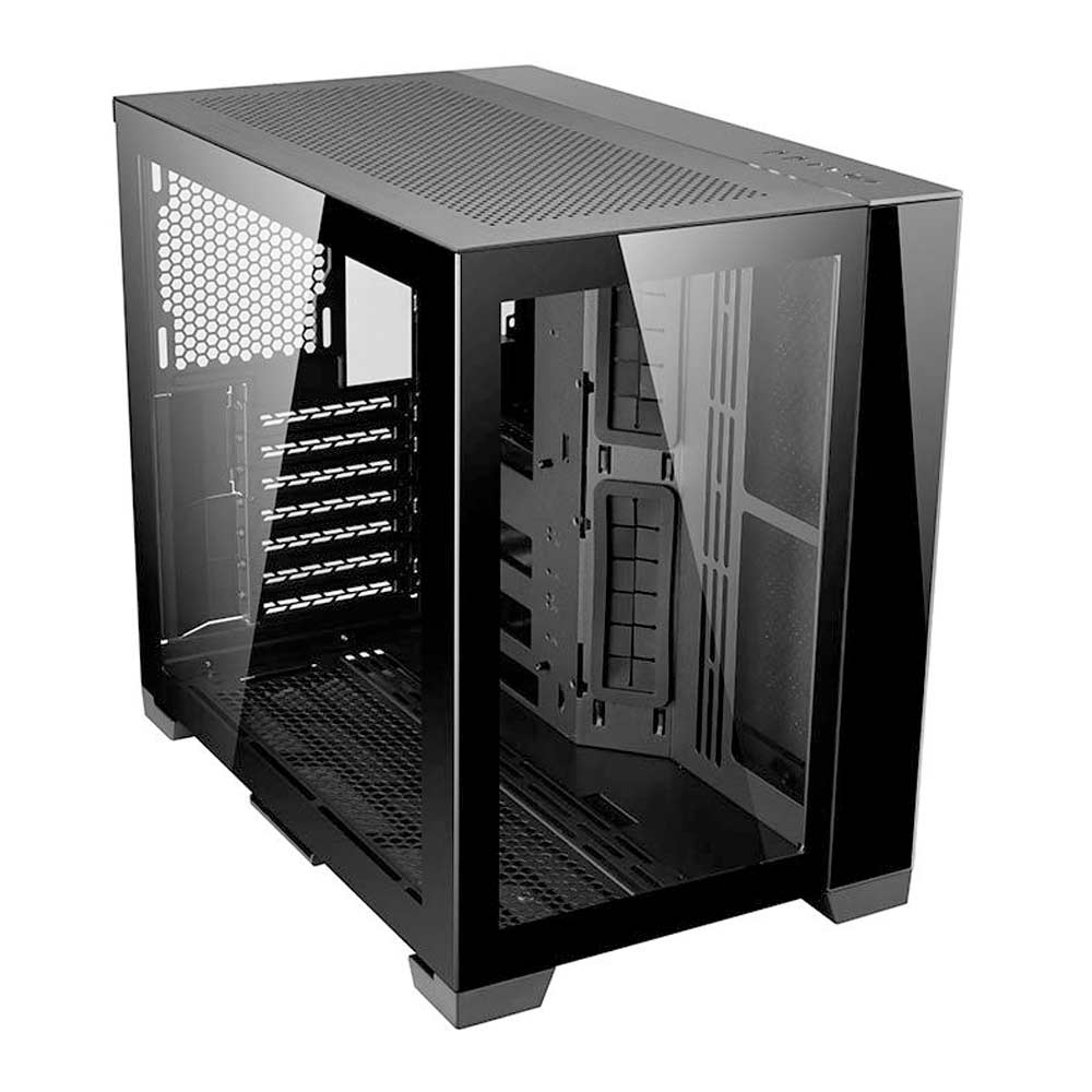 (Open Box) Gabinete Lian Li Dynamic Mini, Mini Tower, Vidro Temperado, Black, ATX, Sem Fonte, Sem Fans, O11D MINI-W