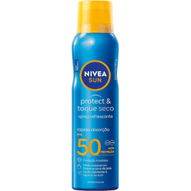 Protetor Solar NIVEA SUN Spray Protect & Toque Seco FPS 50 - 200ml