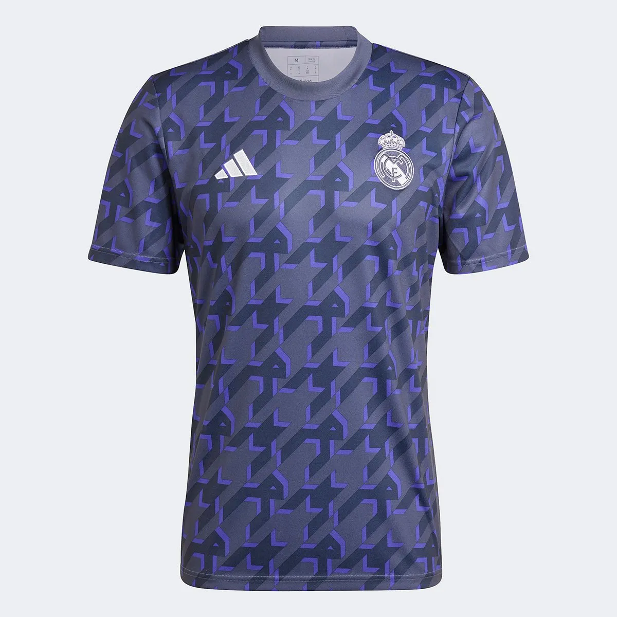 [Cashback Pelando R$ 175] Camisa Real Madrid 24/25 Pré Jogo Adidas Masculina