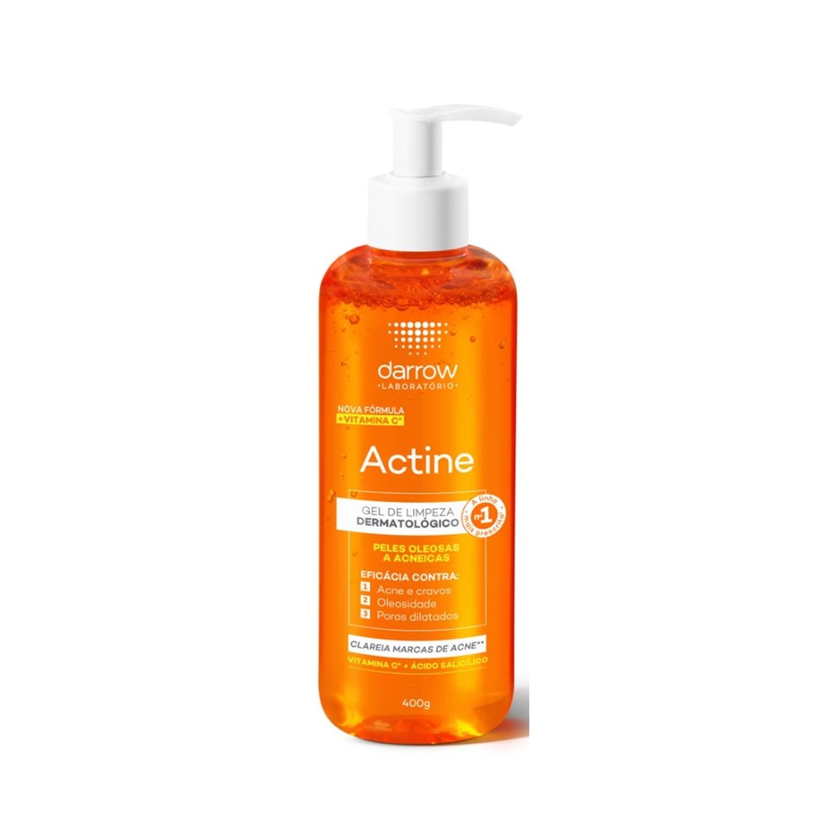 Gel de Limpeza Actine Facial 400g