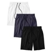 Kit 3 Short Masculino Bermuda Praia Verão Treino Esporte Mauricinho Tactel