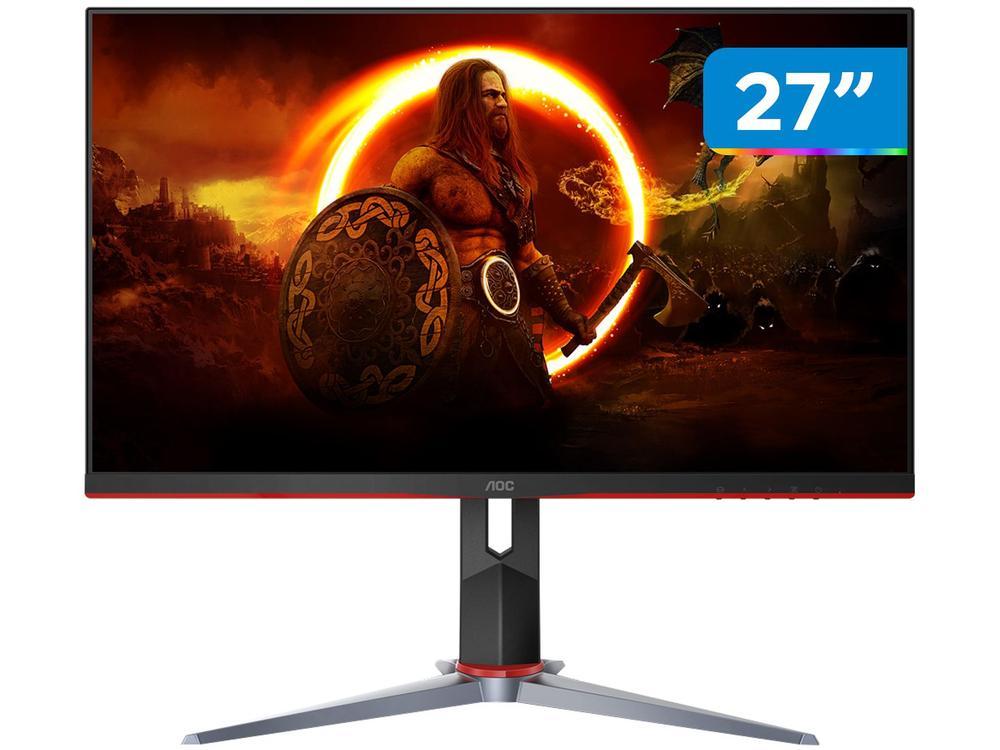 [MagaluBR/Moedas R$923] AOC Gaming Q27G2 27 QHD 155Hz Gamer Monitor