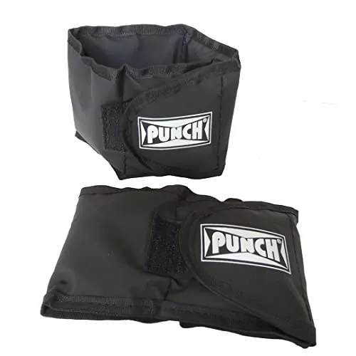 Punch Tornozeleira Unissex, Preto, 5 Kg