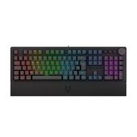 Teclado Mecânico Gamer Husky Anchorage Full Size, Preto ou Branco, ABNT2, RGB, Switch Gateron Red - HTG200PTVR