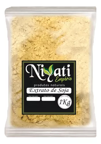 [REGIONAL] Extrato De Soja (leite De Soja) Em Pó Premium 1kg - Niyati