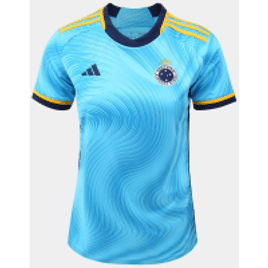 Camisa Adidas Cruzeiro III 23/24 s/n° Torcedor Feminina - Tam M