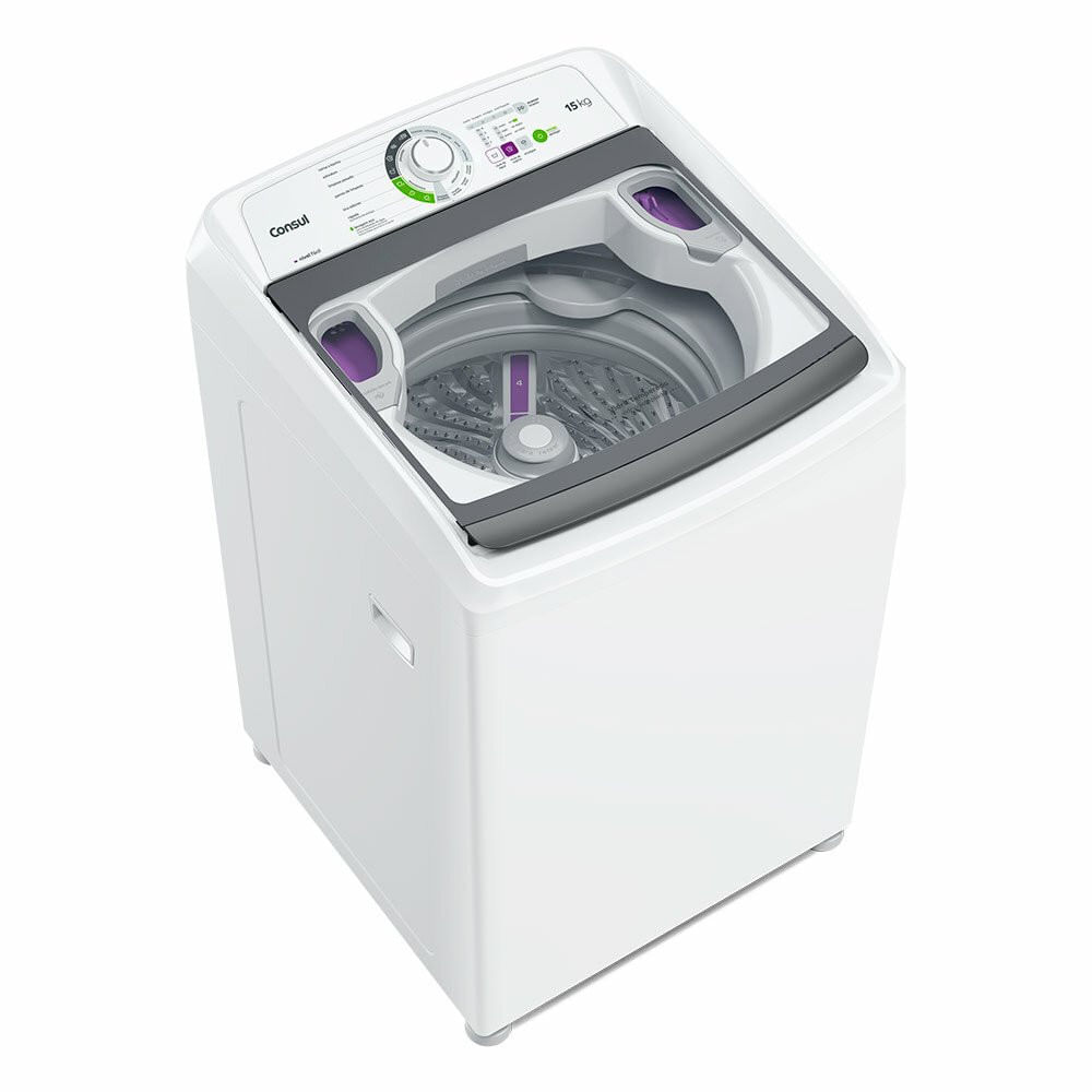 Máquina de Lavar Consul 15Kg com Lavagem Econômica e Ciclo Edredom - CWH15